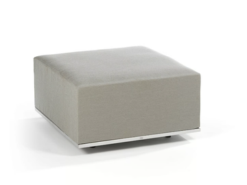 SUITE - Fabric pouf by Fischer Möbel - view 2